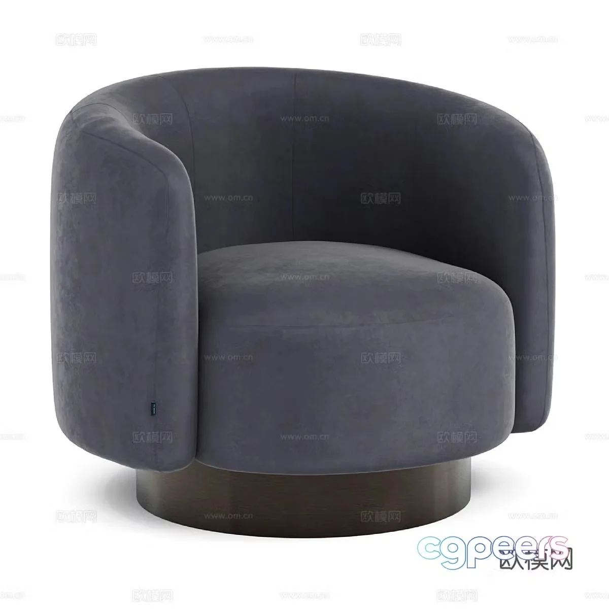 Single sofa 3d model