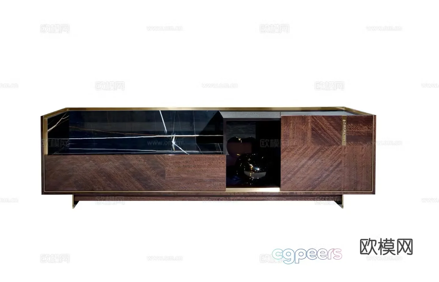 Visionnaire HORIZON side cabinet 3d model