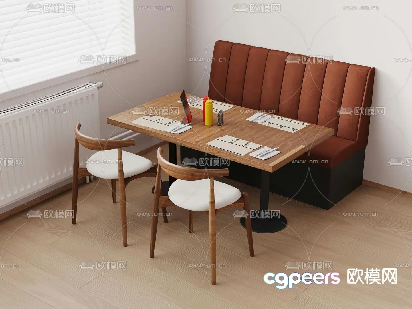 Modern card holder multiplayer card holder 3D model