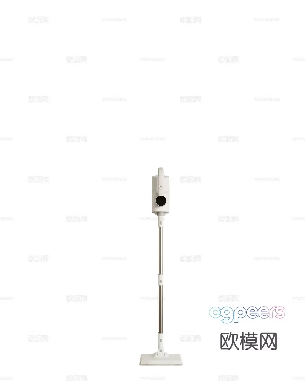 Modern vacuum cleaner 3d model