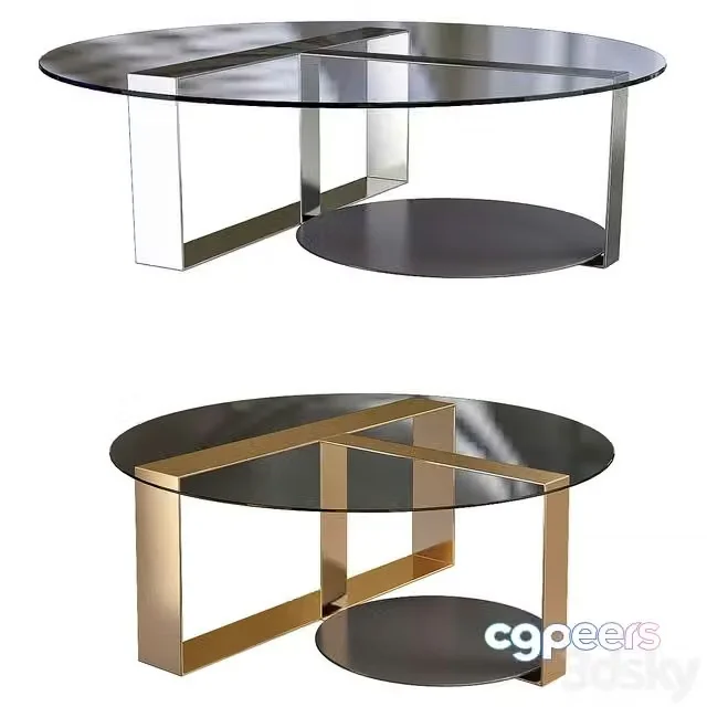 3ds Max Free – Minotti coffee table №19