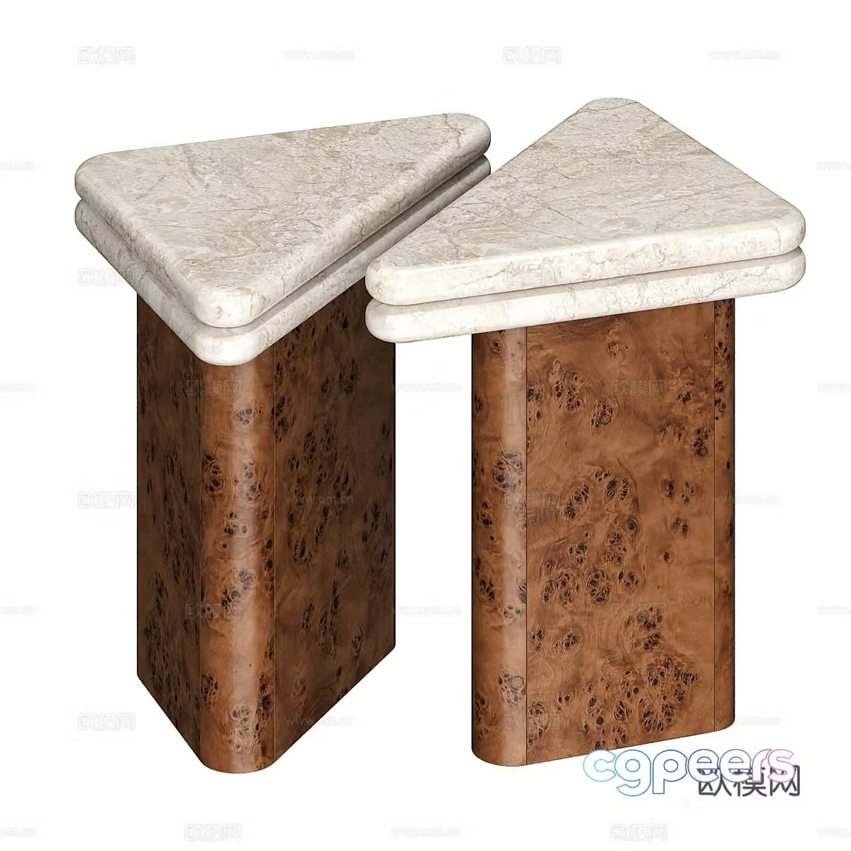 New Chinese style medieval style Gia side 3D model