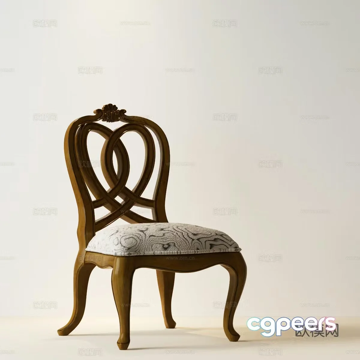 American casual sofa American casual chair French mid-year leisure chair French mid-year leisure sofa 3D model