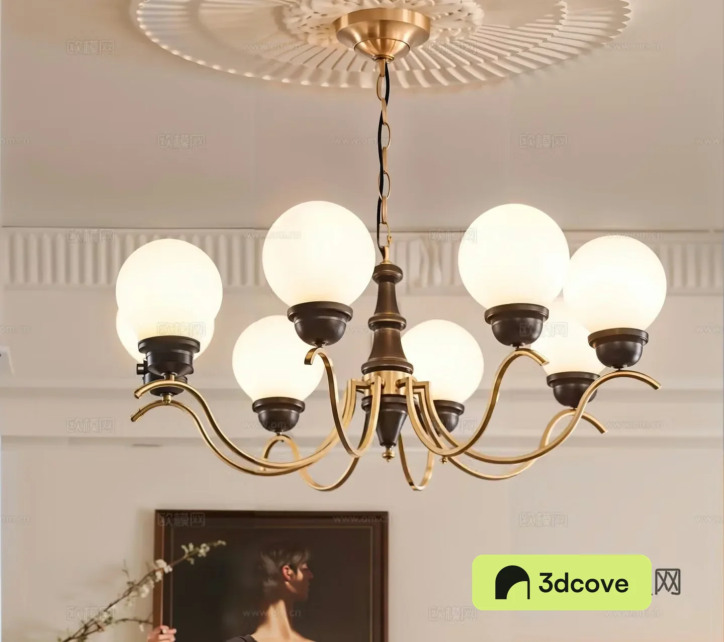 French chandeliers decorative lamp