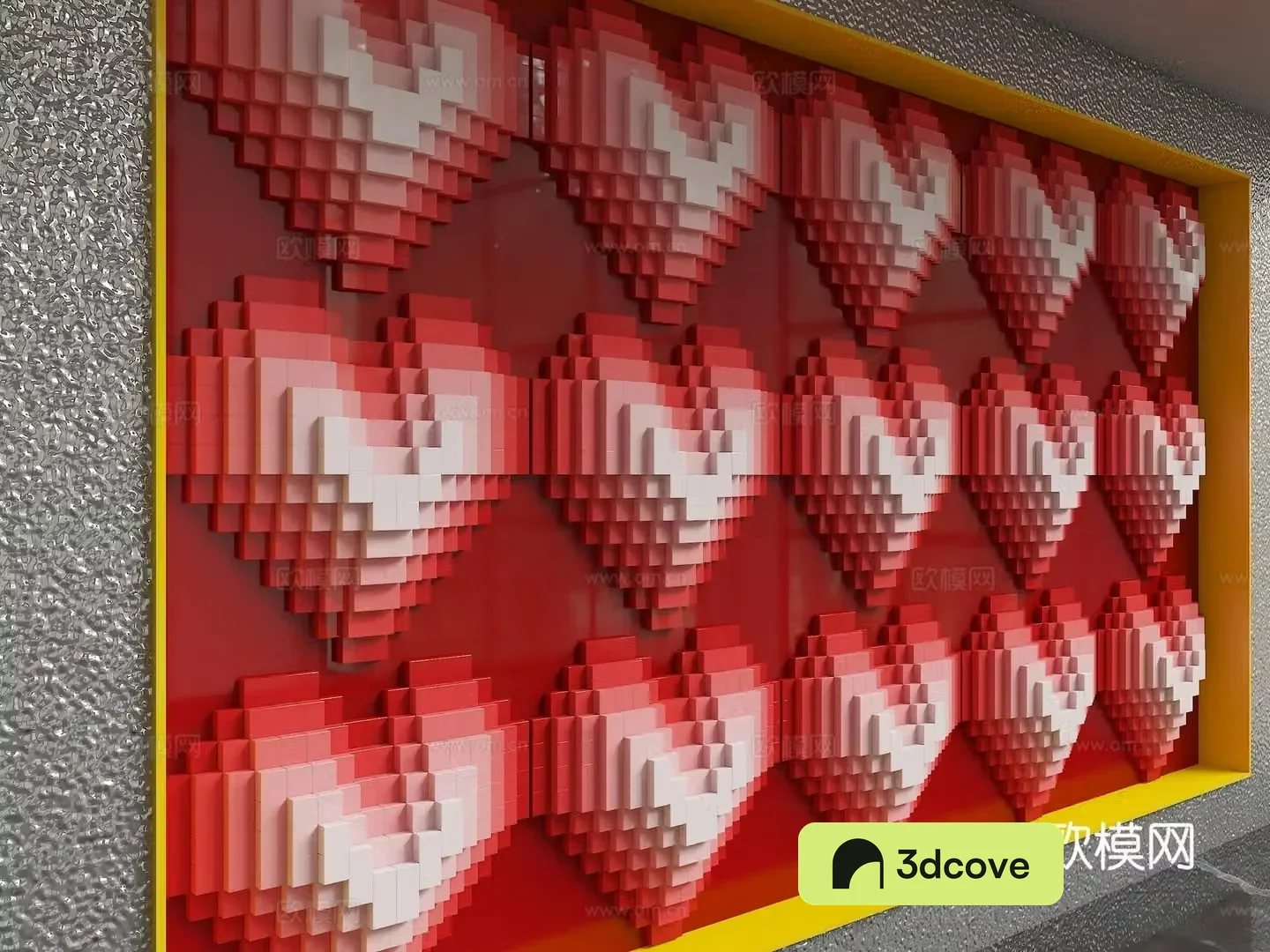 Modern background wall