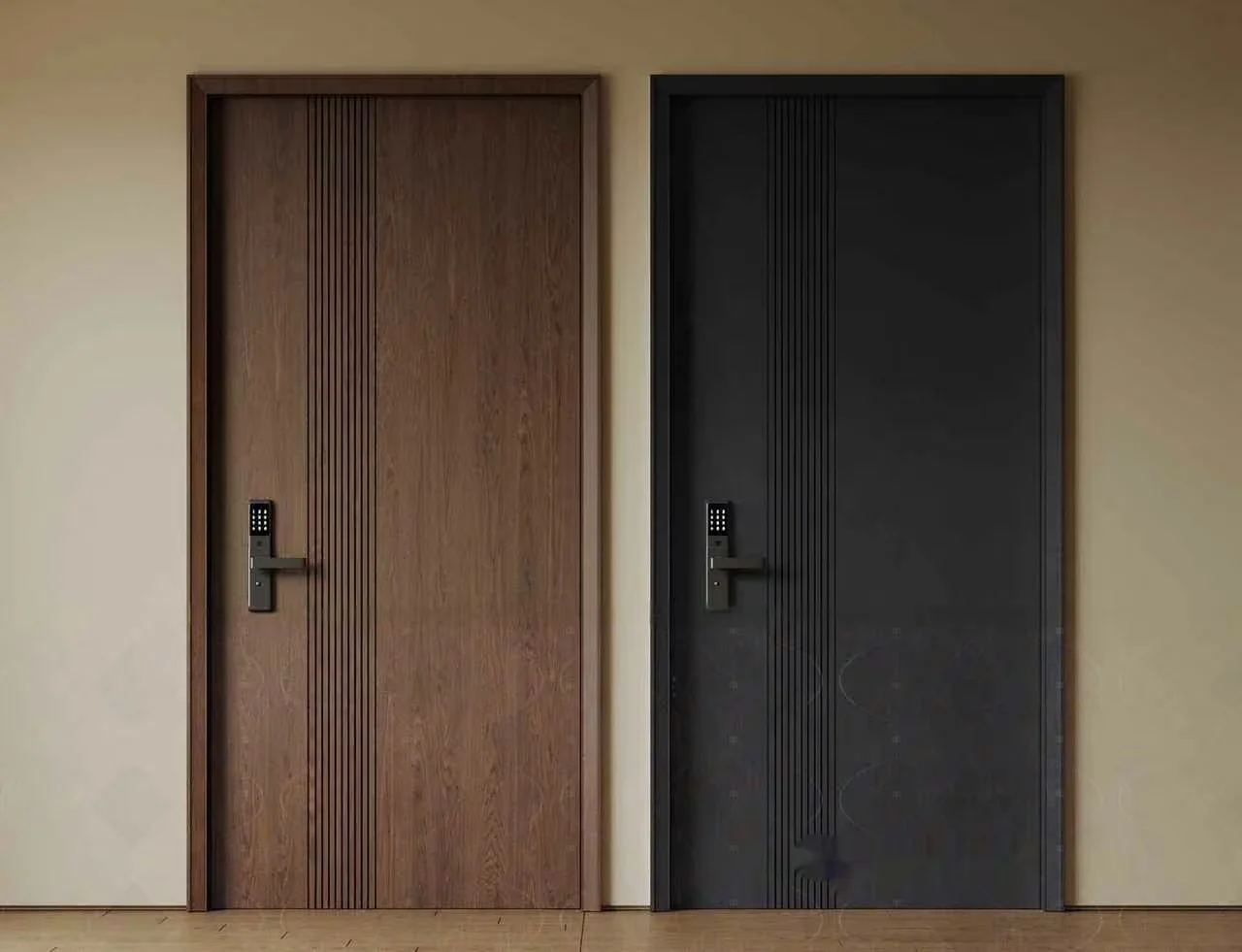 Modern Door Design 3D Model – 21327 – CORONA Render