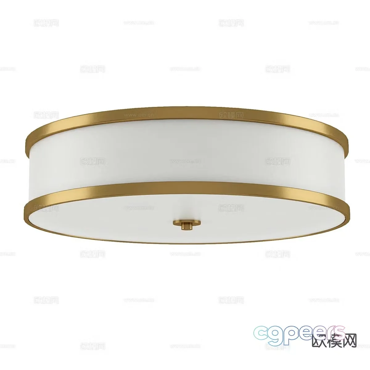 Light luxury ceiling lamp 3D model