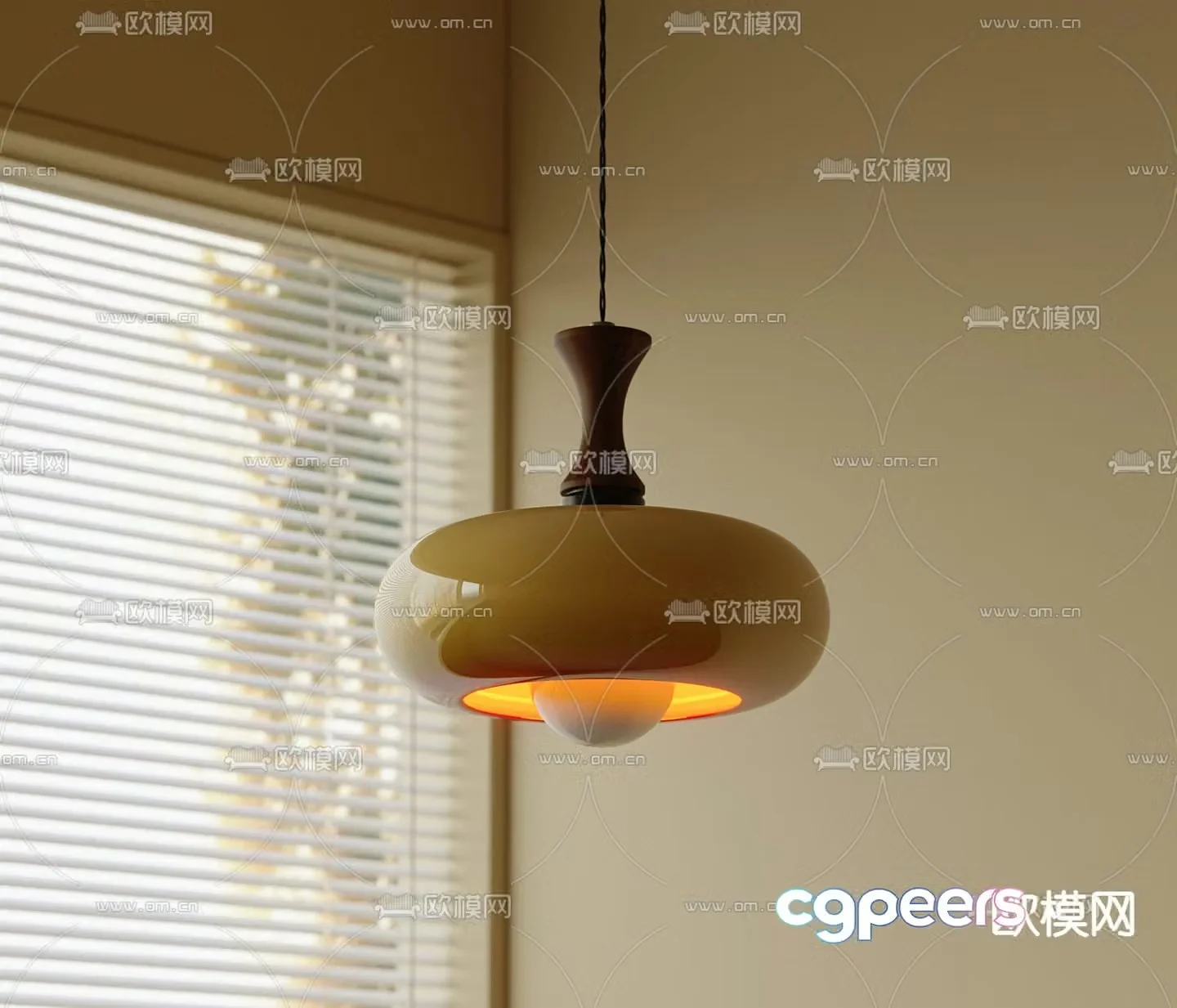 Medieval style chandelier ceramic chandelier 3d model