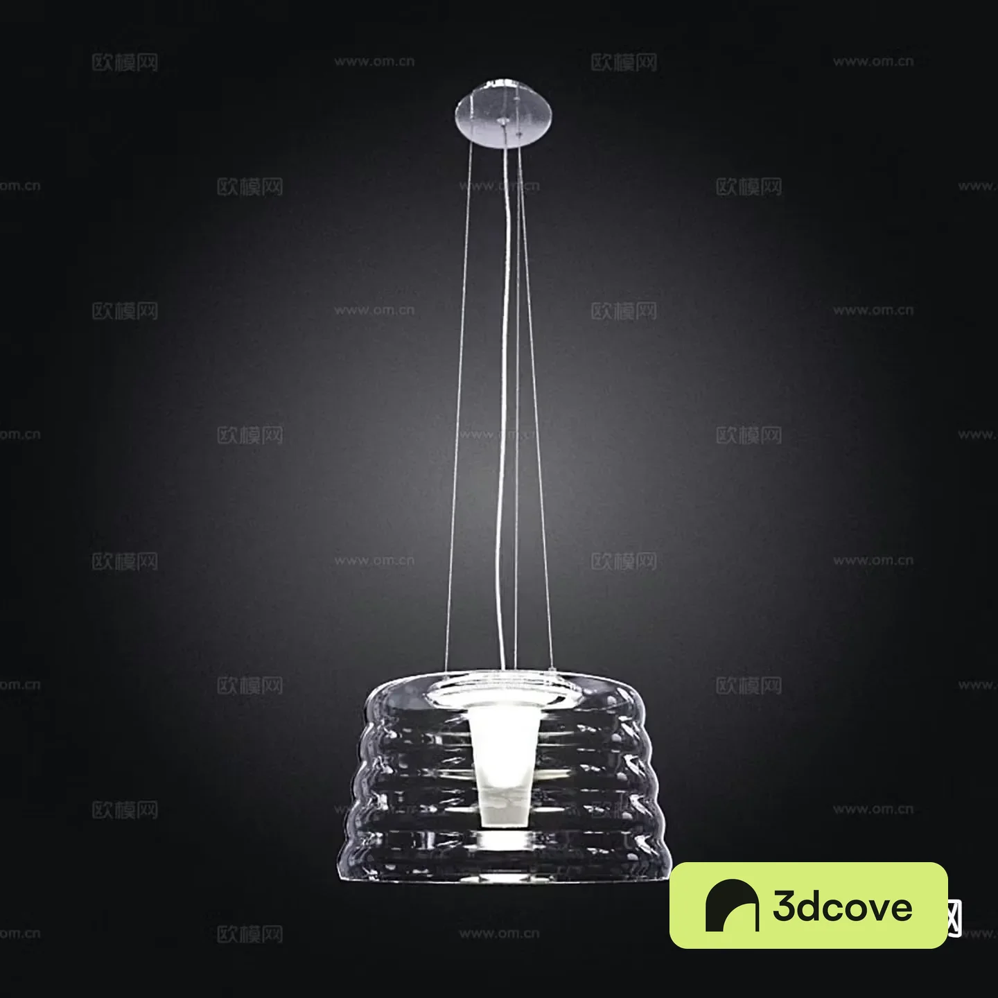 Modern interior chandelier