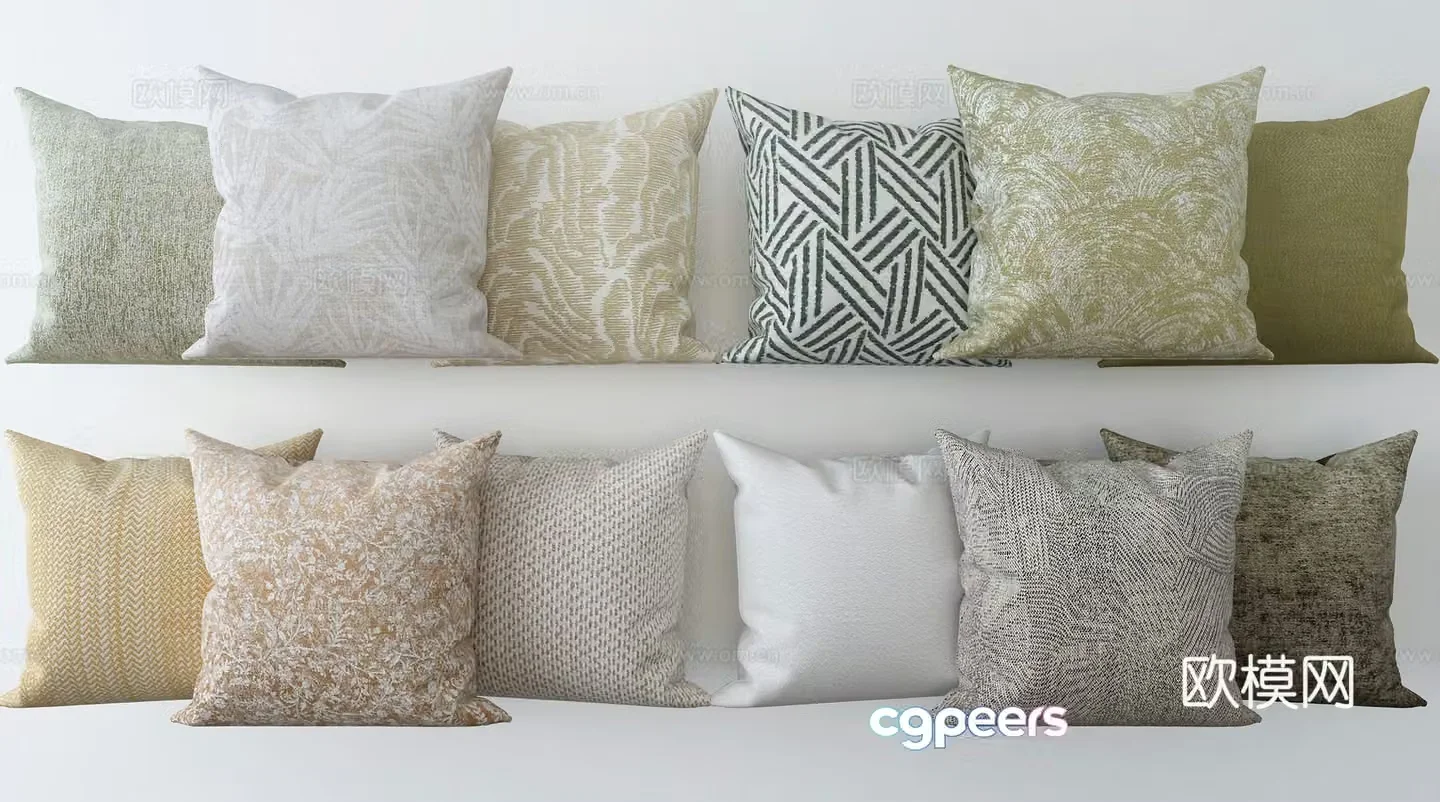 Modern pillow pillow 3d model