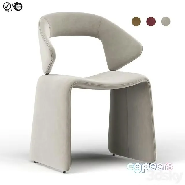 3ds Max Free – Suit chair