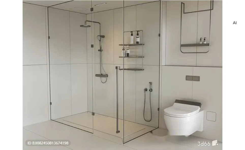 Modern Bathroom 3D Model – 1902 – VRAY Render