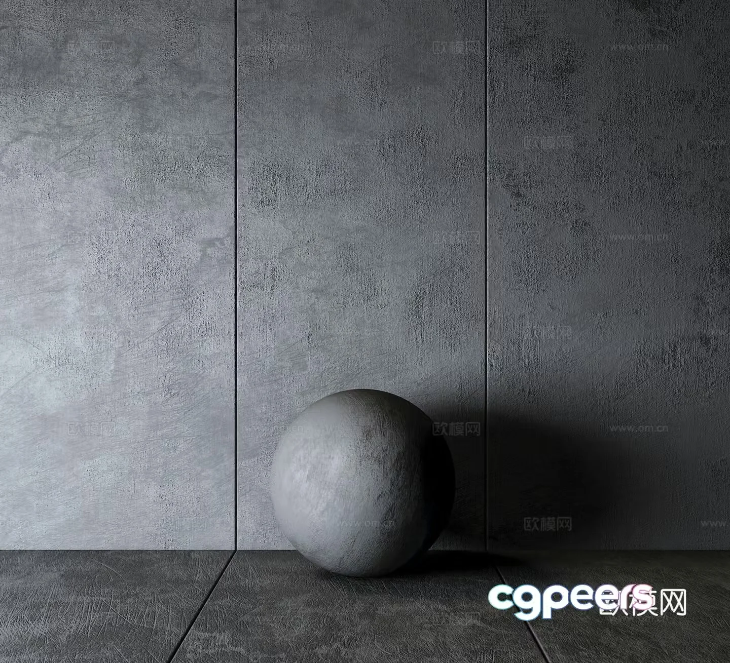 Art paint Microcement Real stone paint Latex paint 3d model