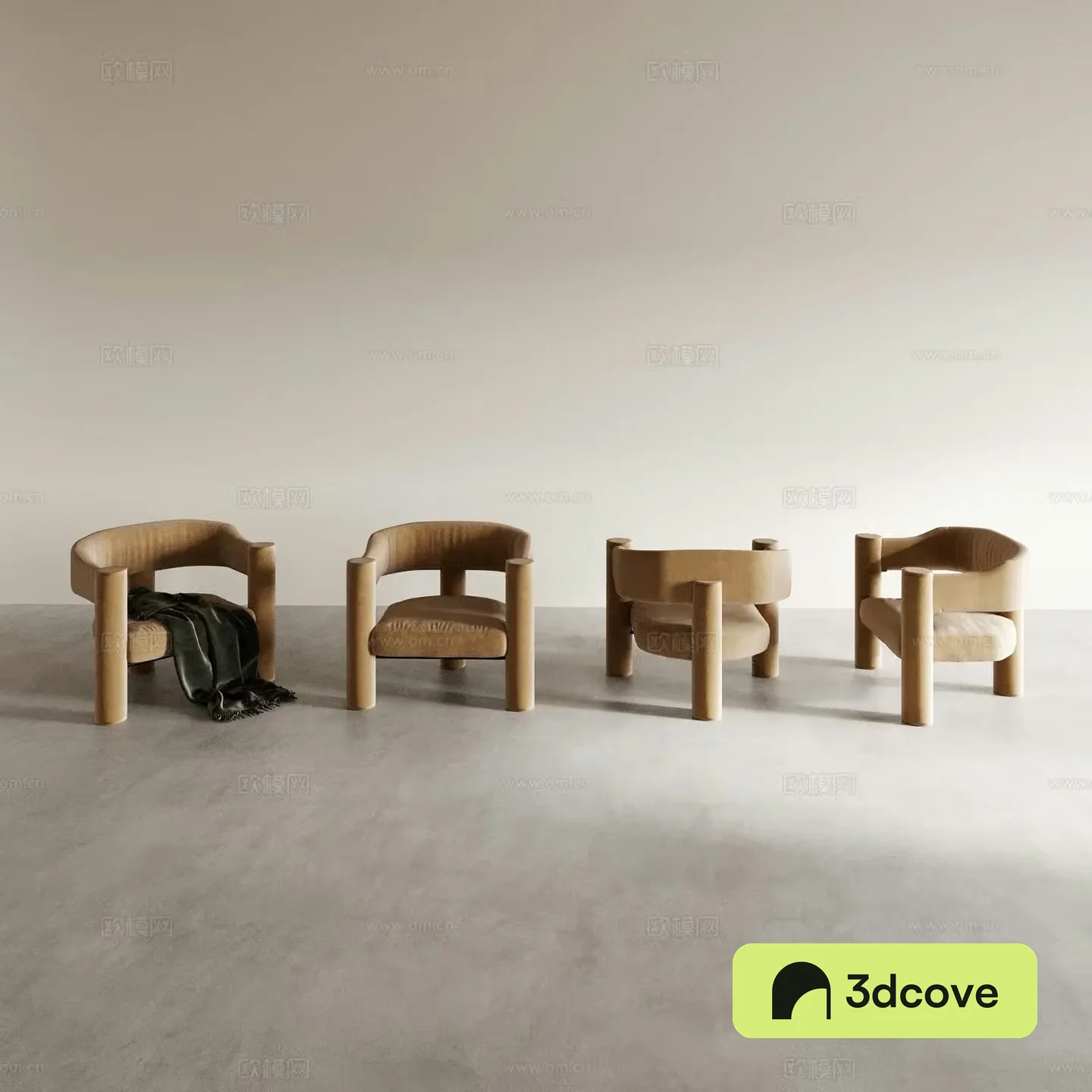 Modern armchair leisure chair armchair