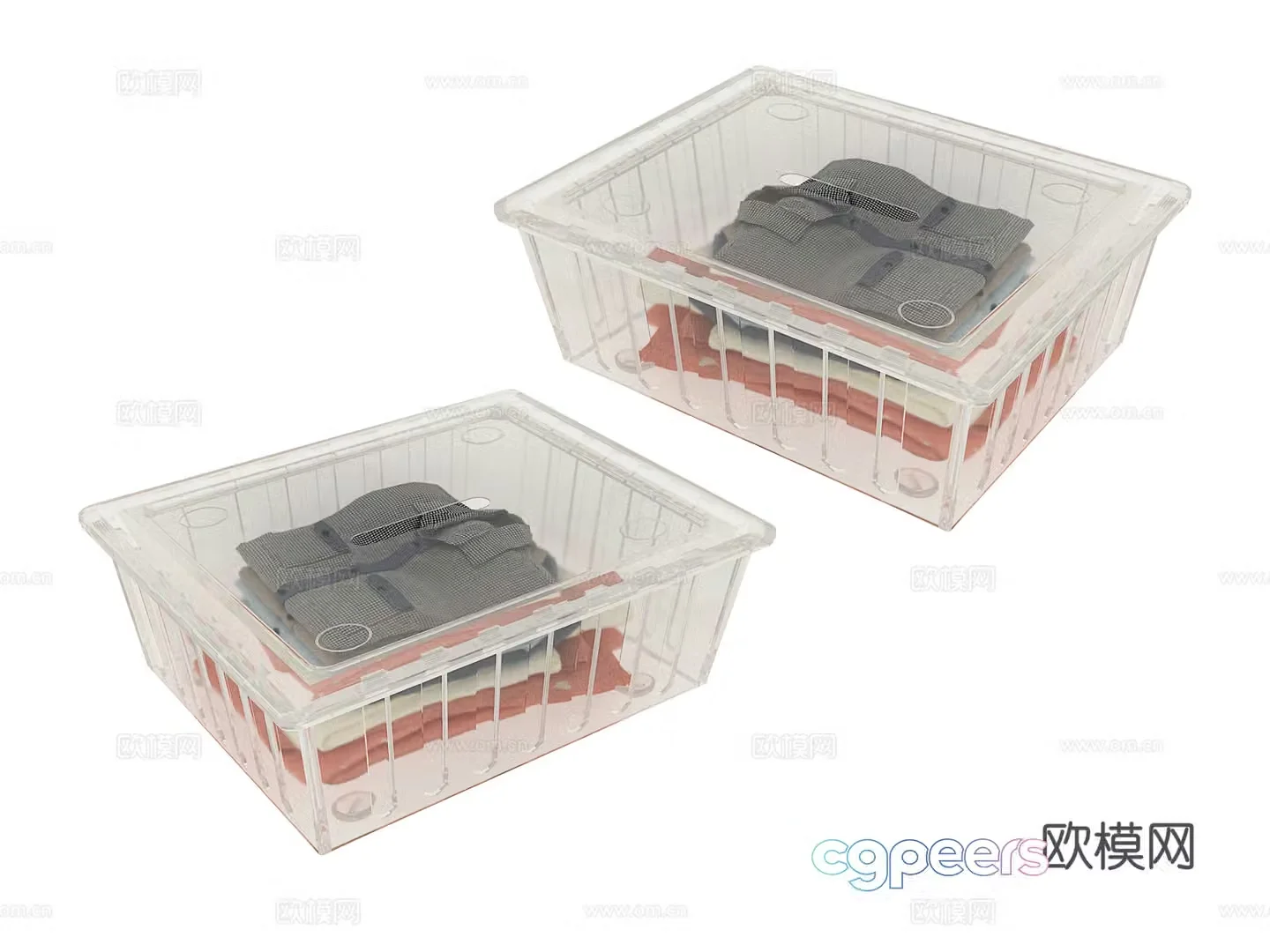 Daily necessities Storage box 3D model