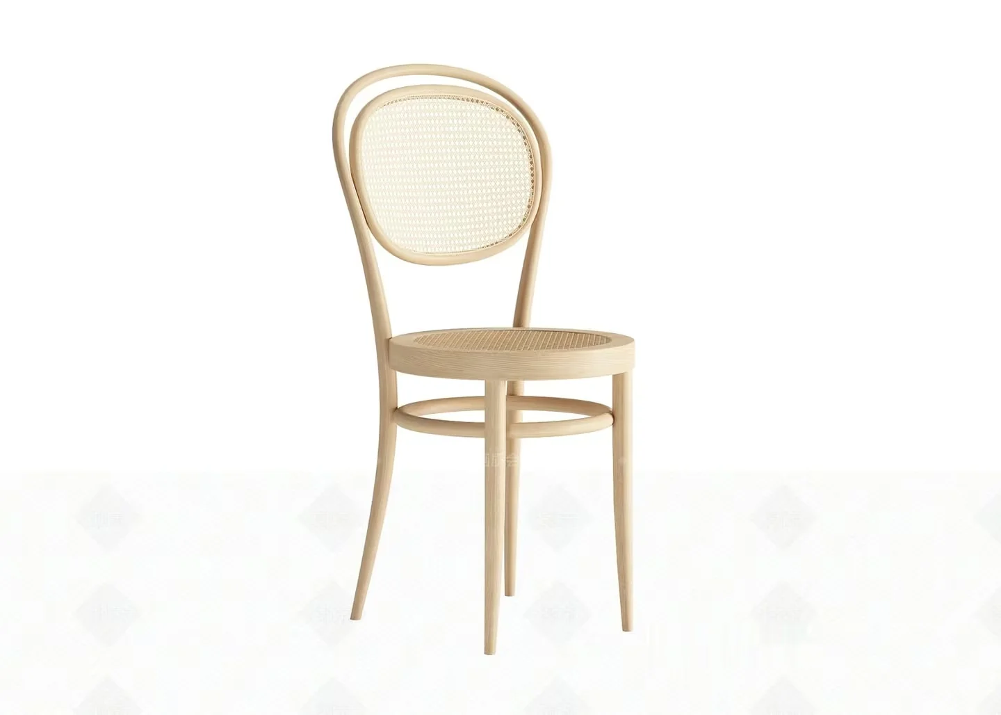 Wooden Dining Chair 3D Model – 17163 – VRAY Render