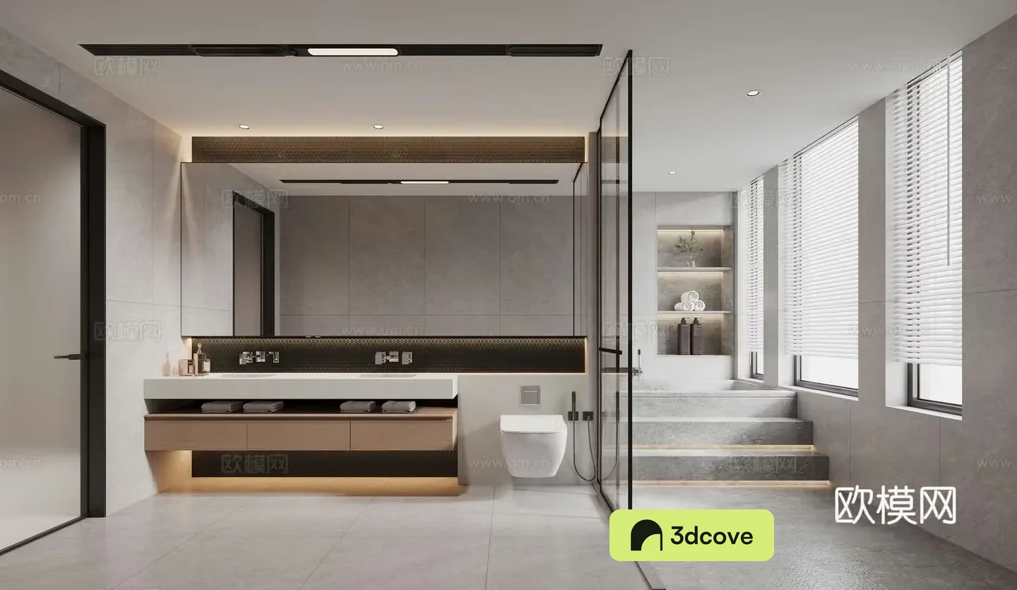 Modern bathroom