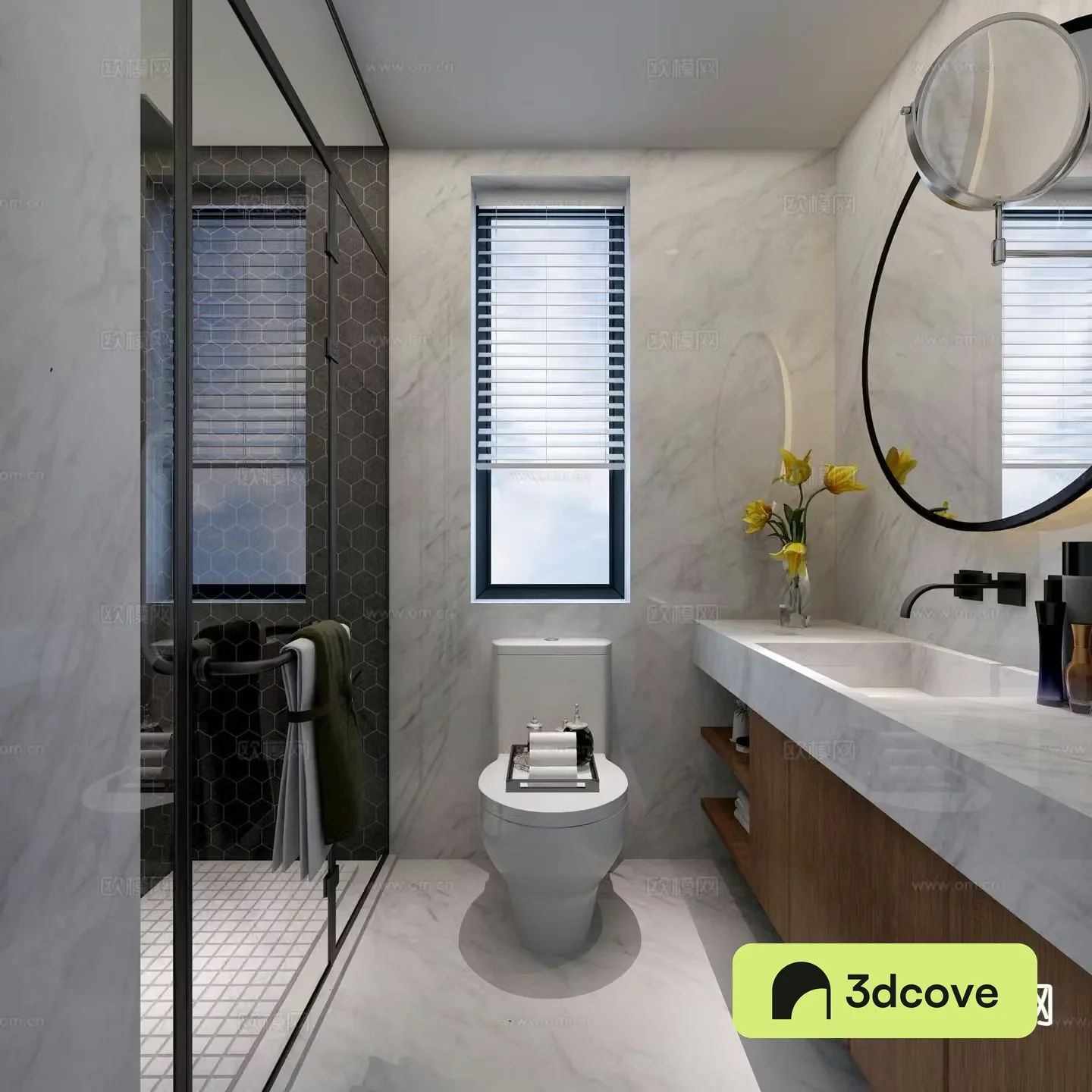Modern bathroom
