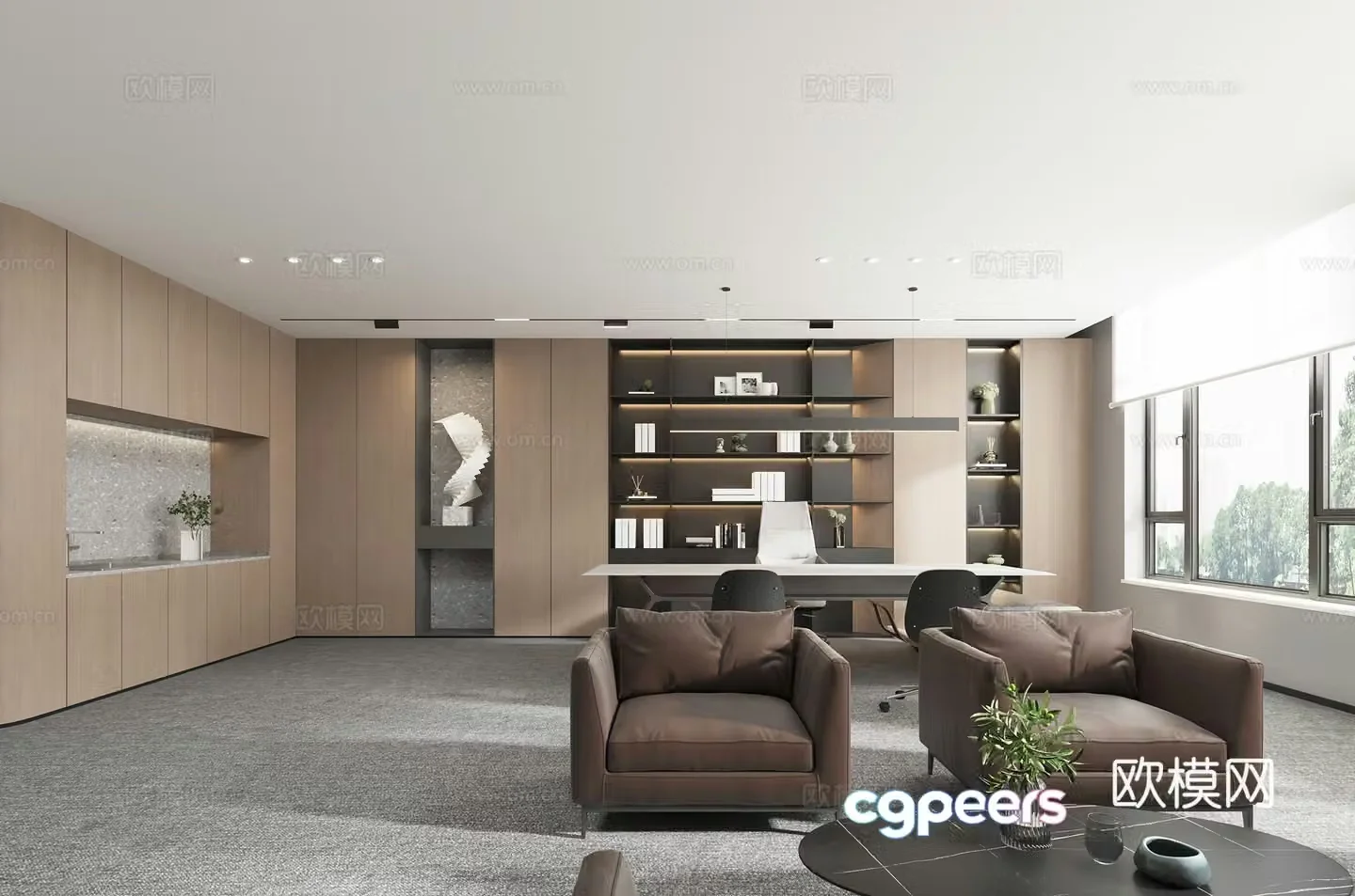Chairman’s Office 3D Model