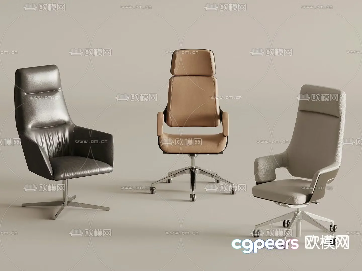 Office chair conference chair executive chair 3d model