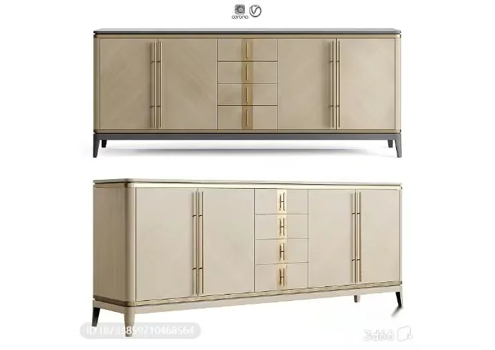Modern Furniture Set 3D Model – 15710 – VRAY Render