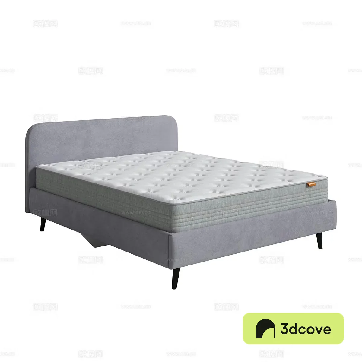 Modern double bed