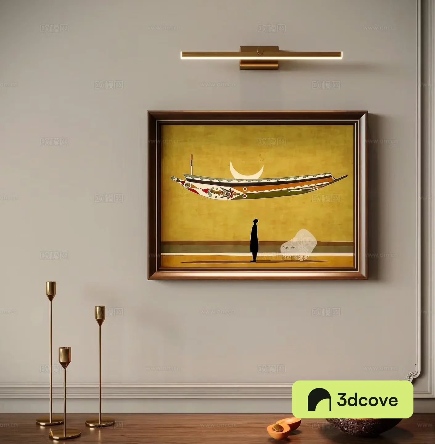 Medieval style hanging painting decorative painting