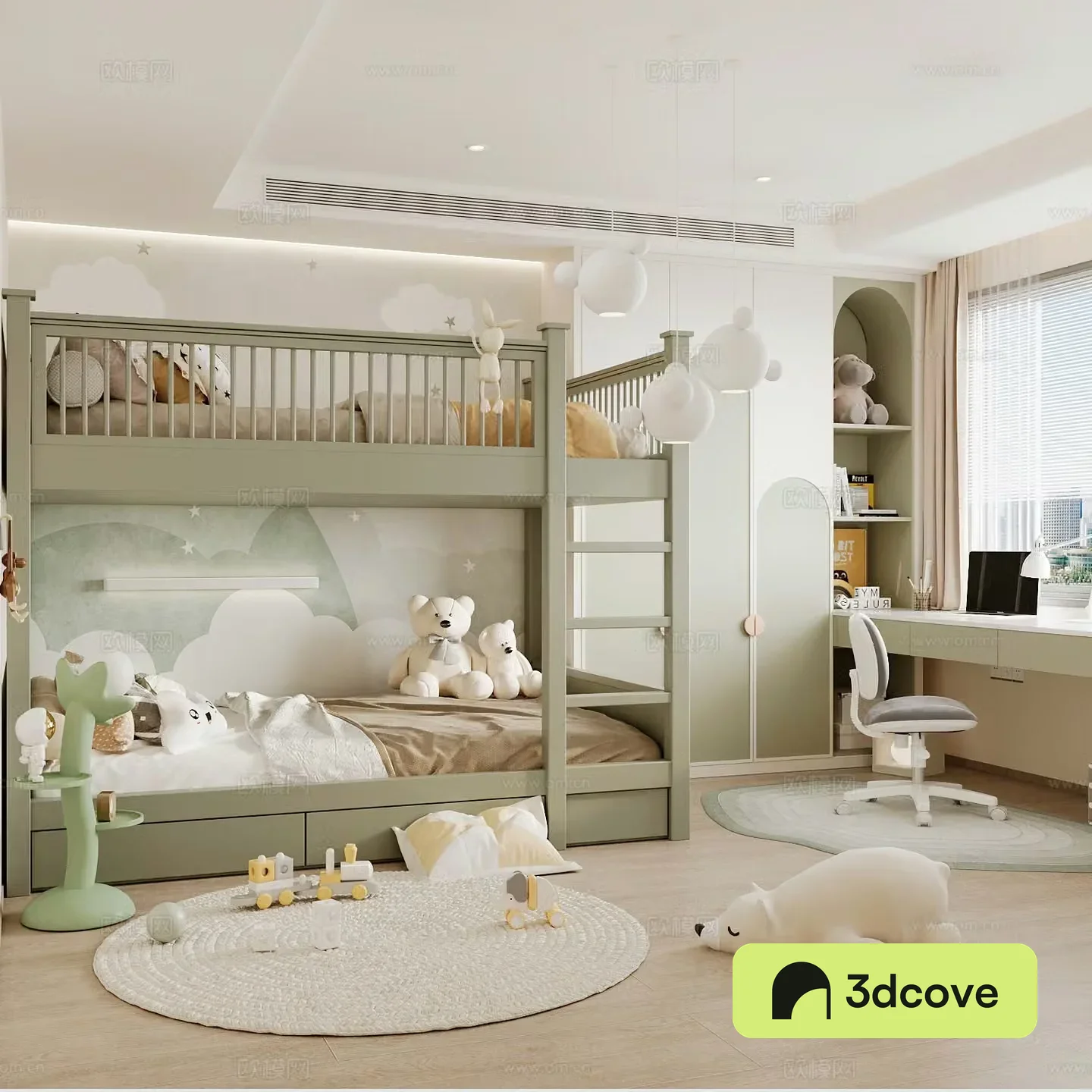 Modern children’s room Boy’s room Kid’s room