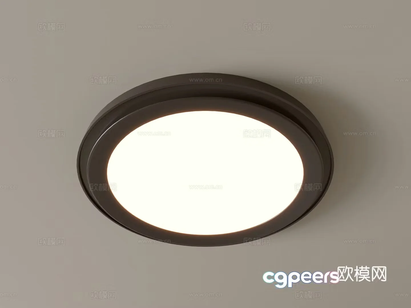 Modern ceiling lamp Geometric ceiling lamp Bedroom lamp Artistic shaped lamp Fashion living room lamp 3D model