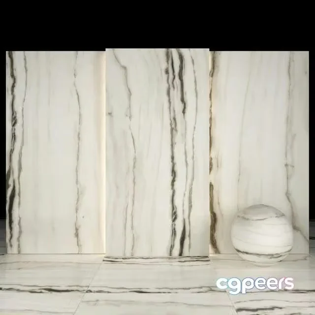 3ds Max Free – White fantasy marble
