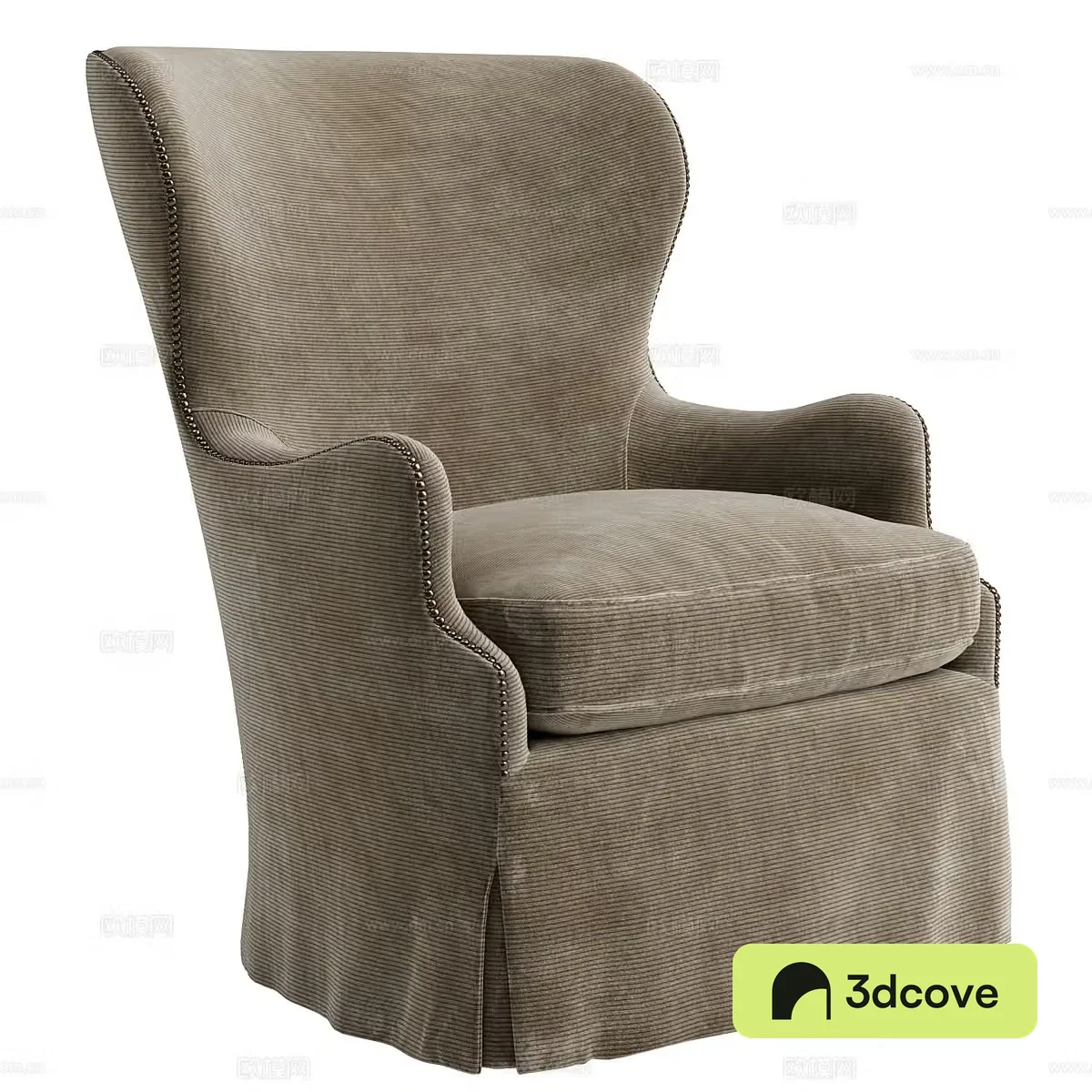 American simple Lee Industries 1991 armchair