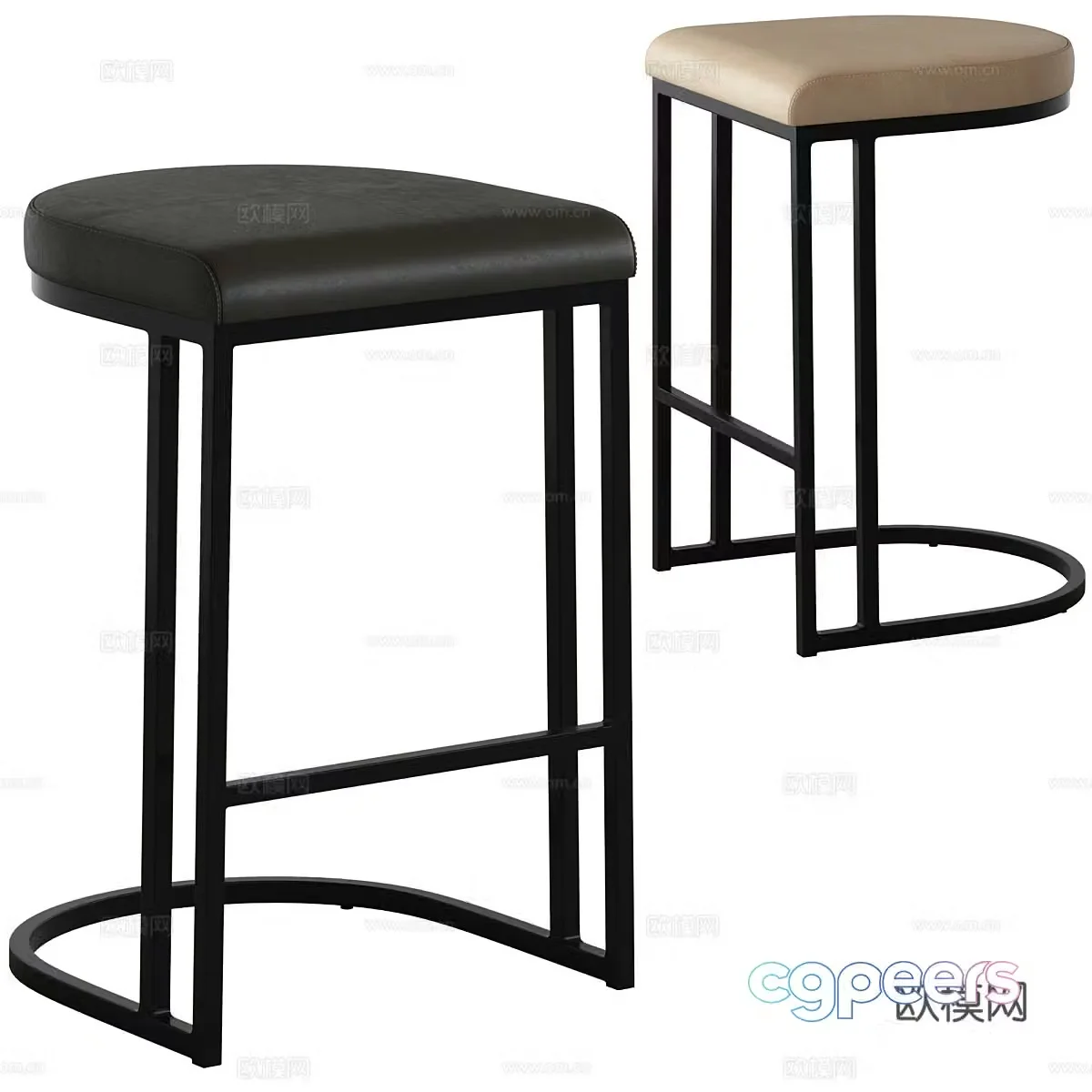Bar stool 3d model