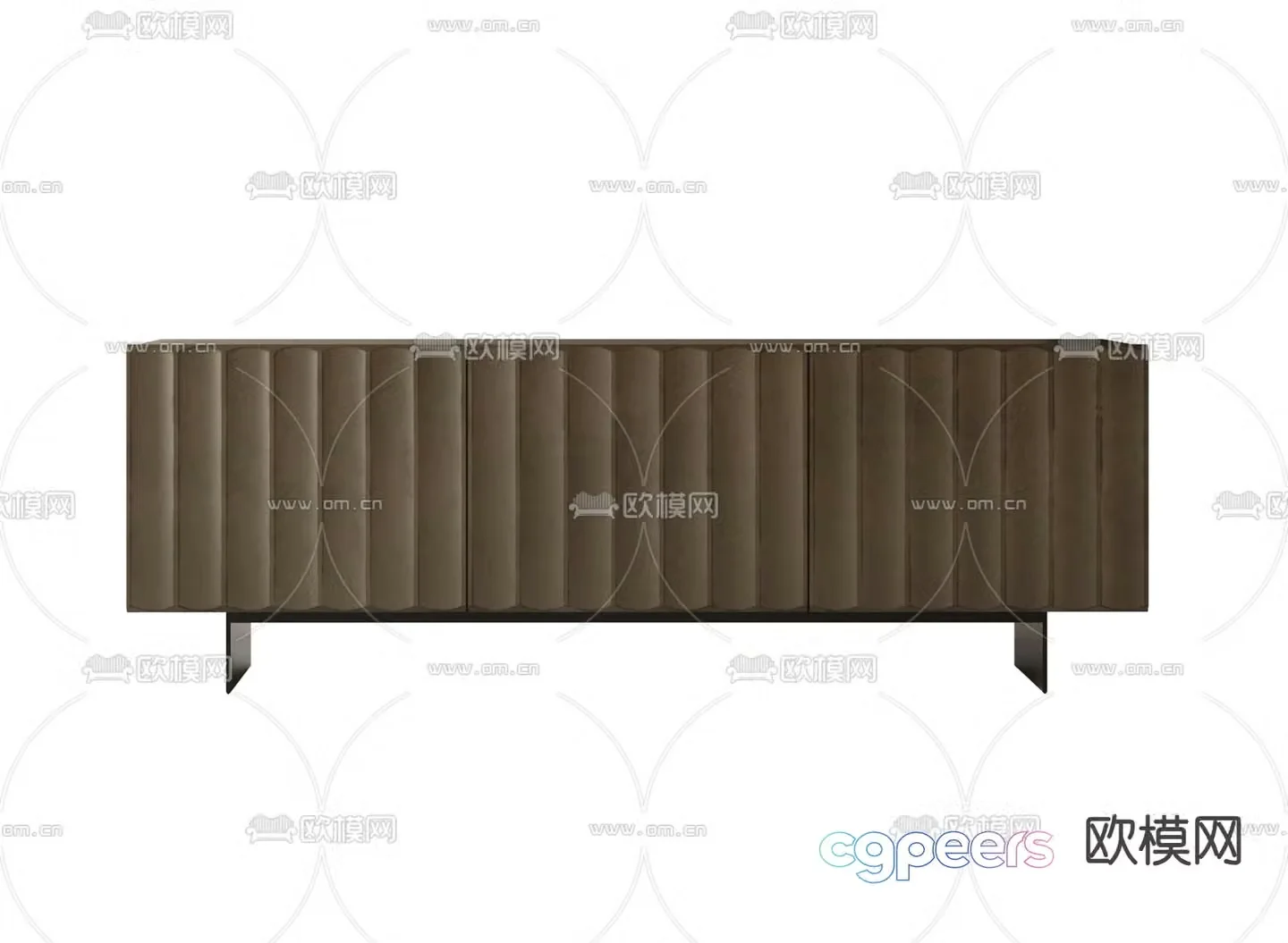 Modern TV cabinet 3d model