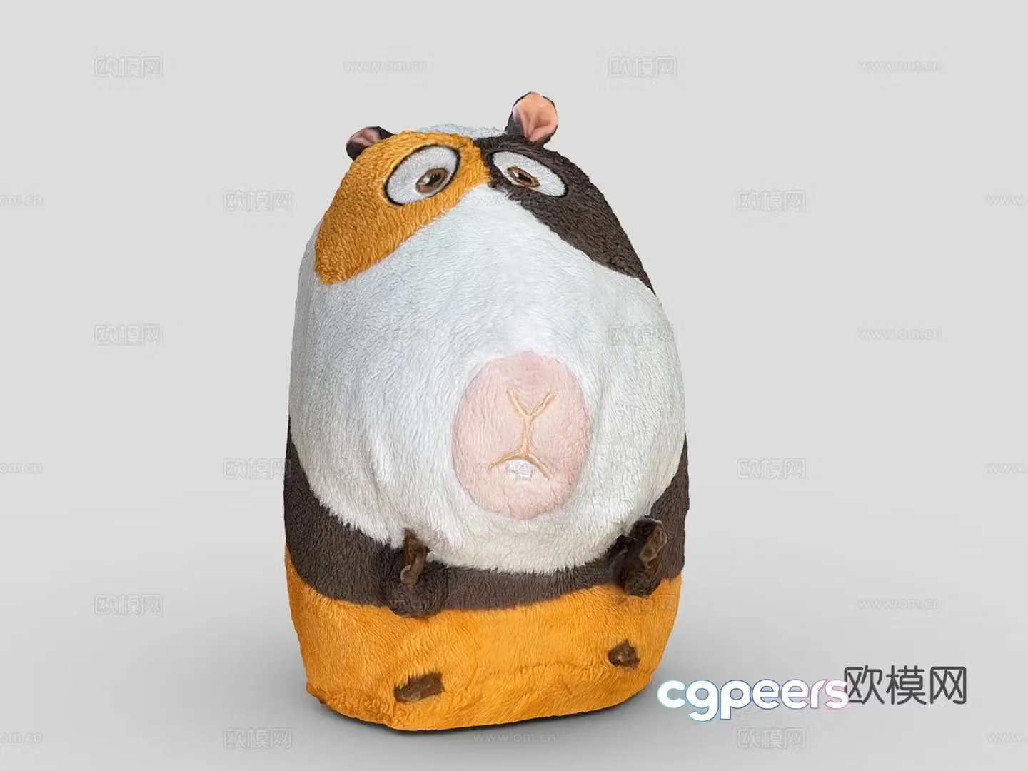 Niu Niu doll plush toy 3D model