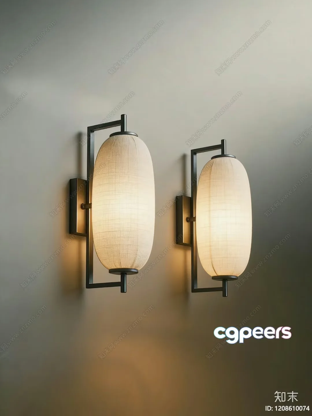 Modern Light Fixtures 3D Model – 8438 – CORONA Render