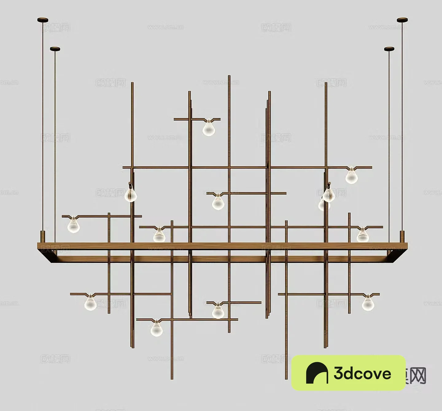 Creative chandelier matrix chandelier