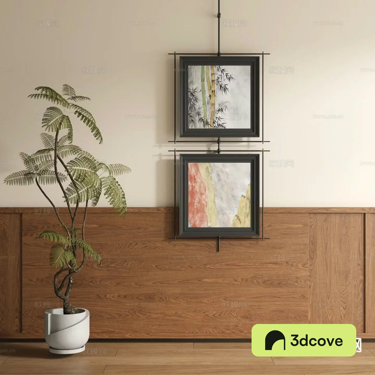 Medieval style combination painting oil painting decorative painting