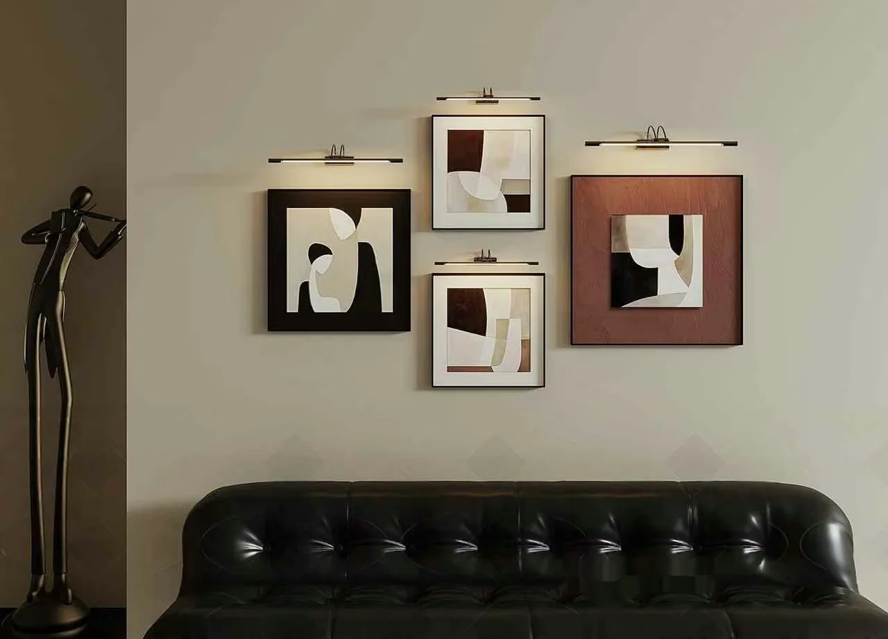 Modern Artwork Collection 3D Model – 12928 – VRAY Render