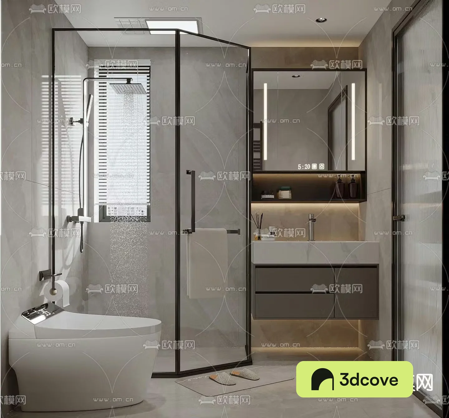 Modern bathroom