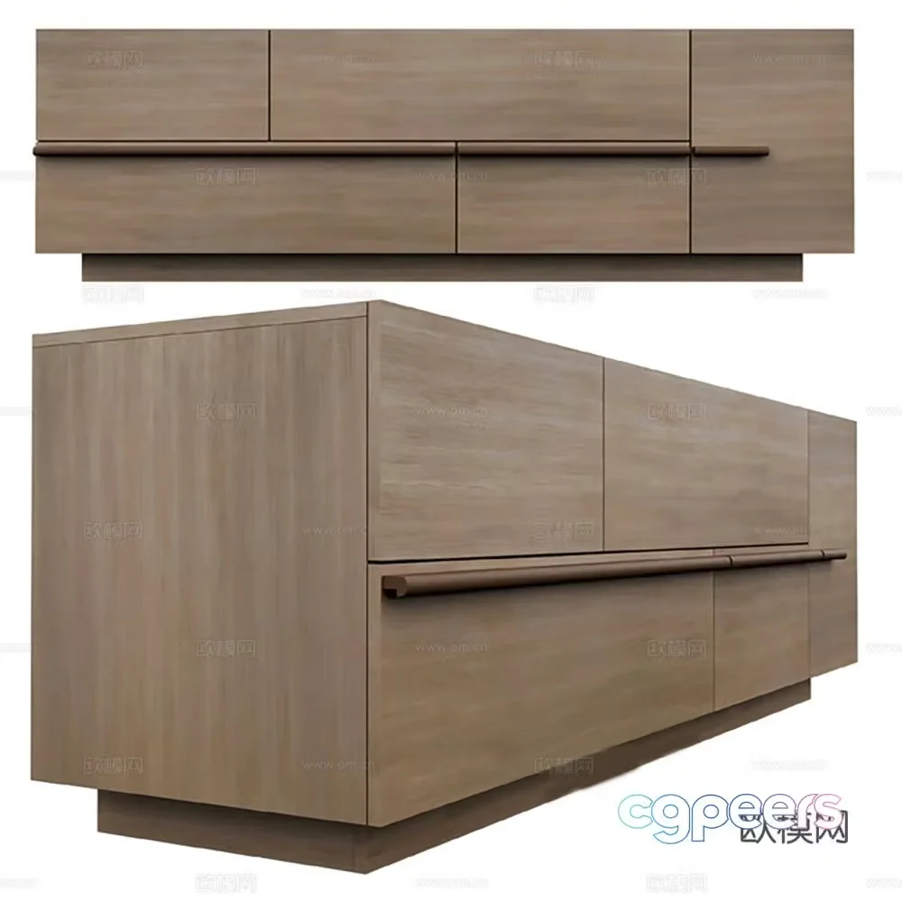 Cabinet TV cabinet low cabinet side cabinet entrance cabinet 3d model
