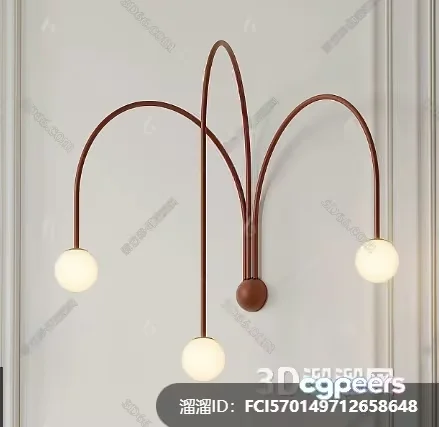 Modern Light Fixture 3D Model – 11652 – CORONA Render