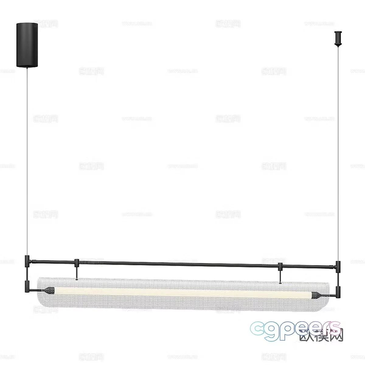 Modern simple chandeliers chandeliers simple chandeliers dining chandeliers living room chandeliers lamps 3D model