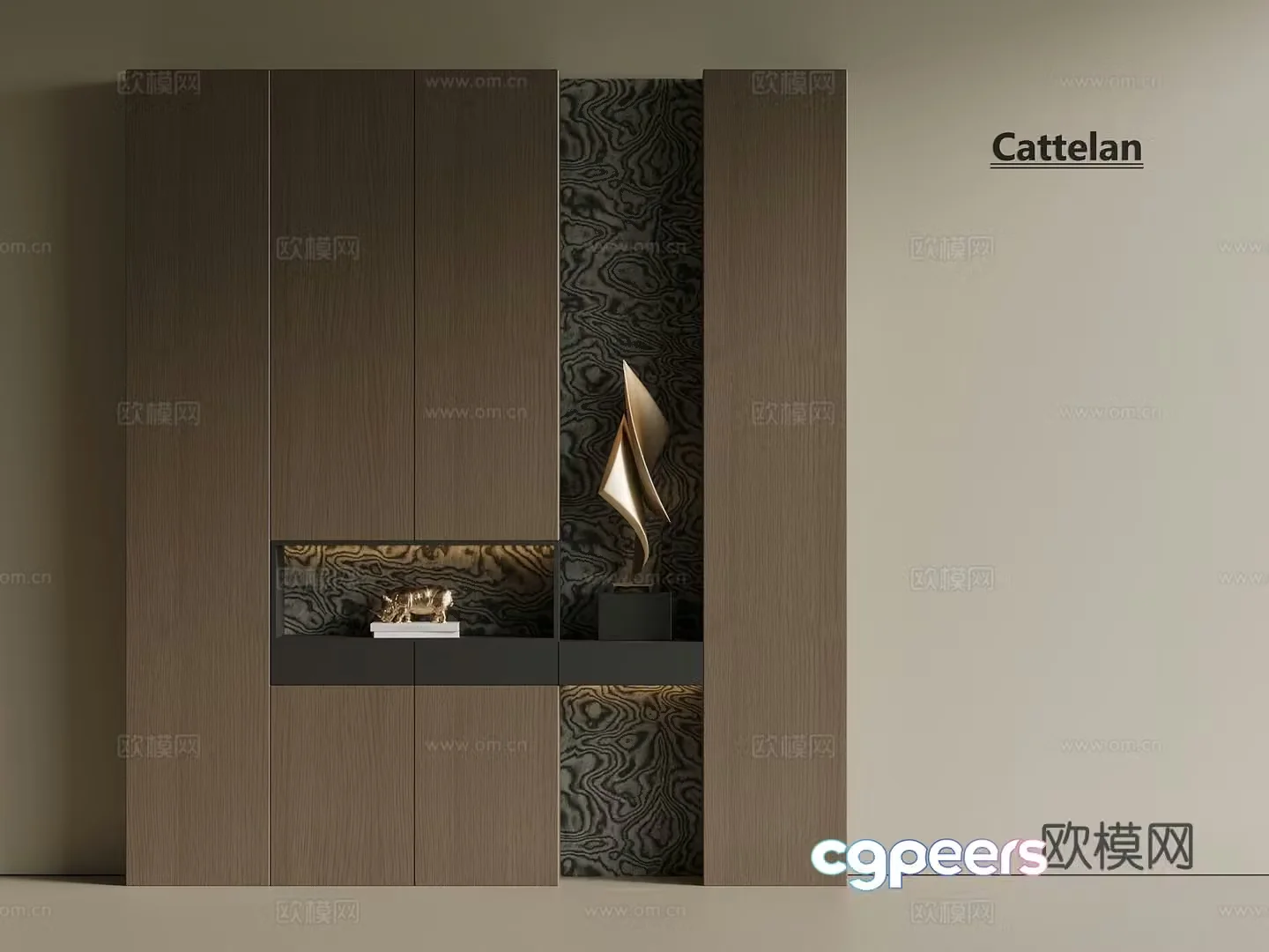 Italian light luxury shoe cabinet porch shoe cabinet partition shoe cabinet custom shoe cabinet 3D model