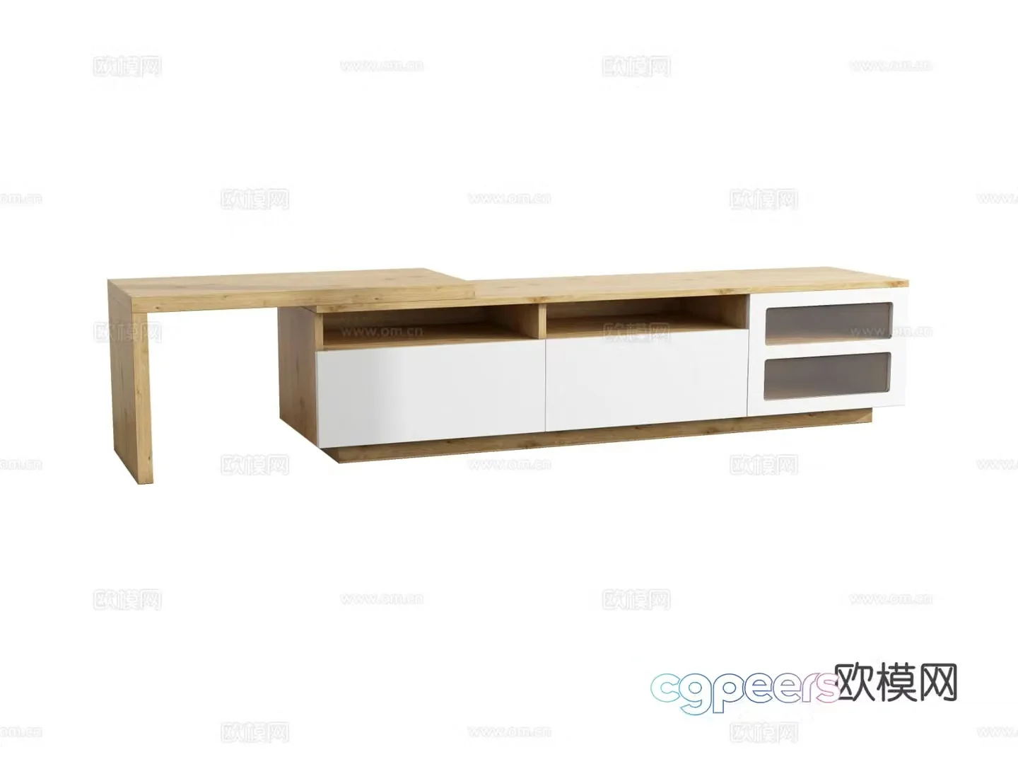 Modern TV cabinet 3d model