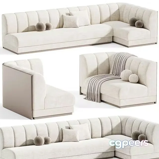 3ds Max Free – Restaurant Sofa Set