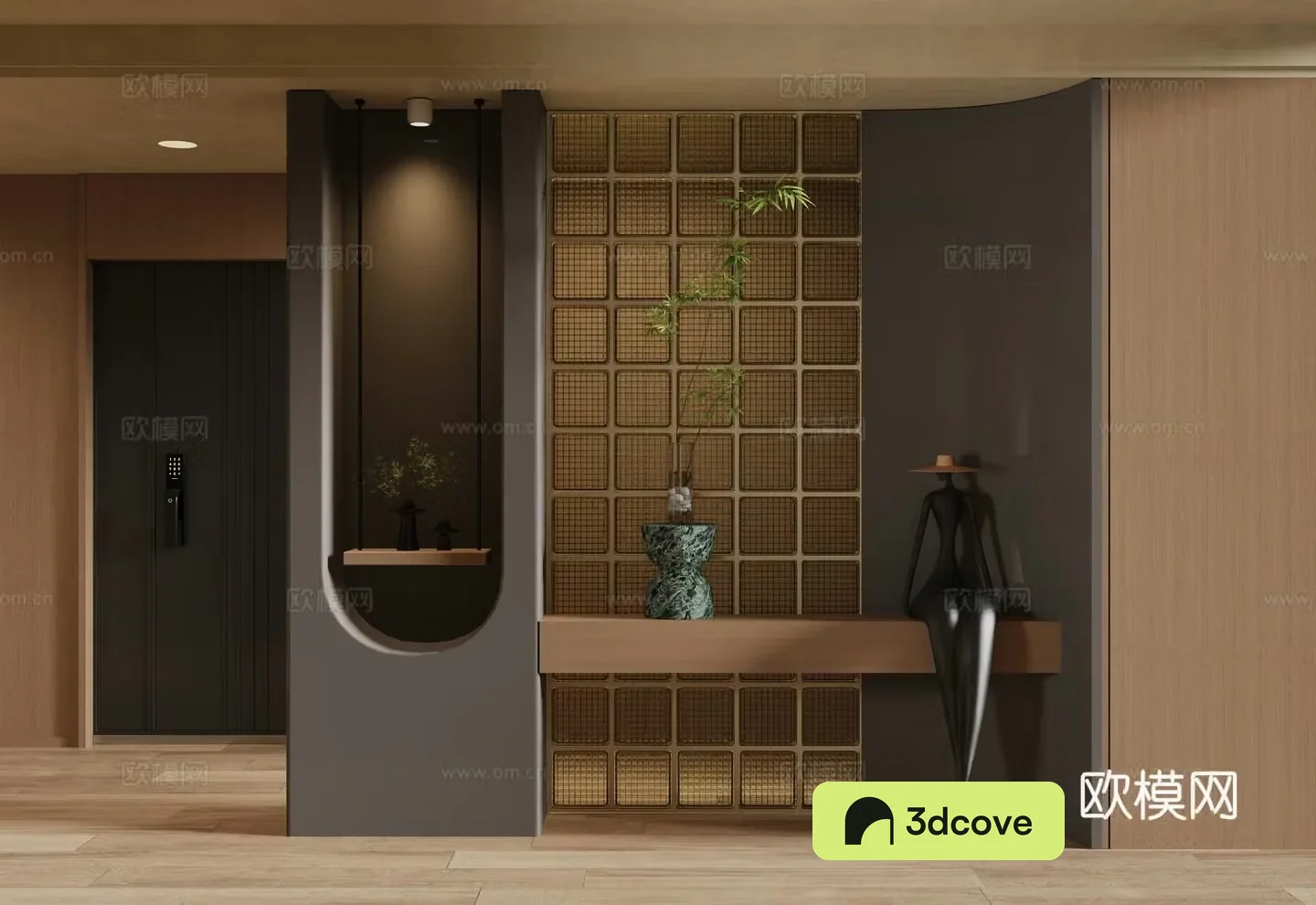 Italian style entrance hall decorative hall