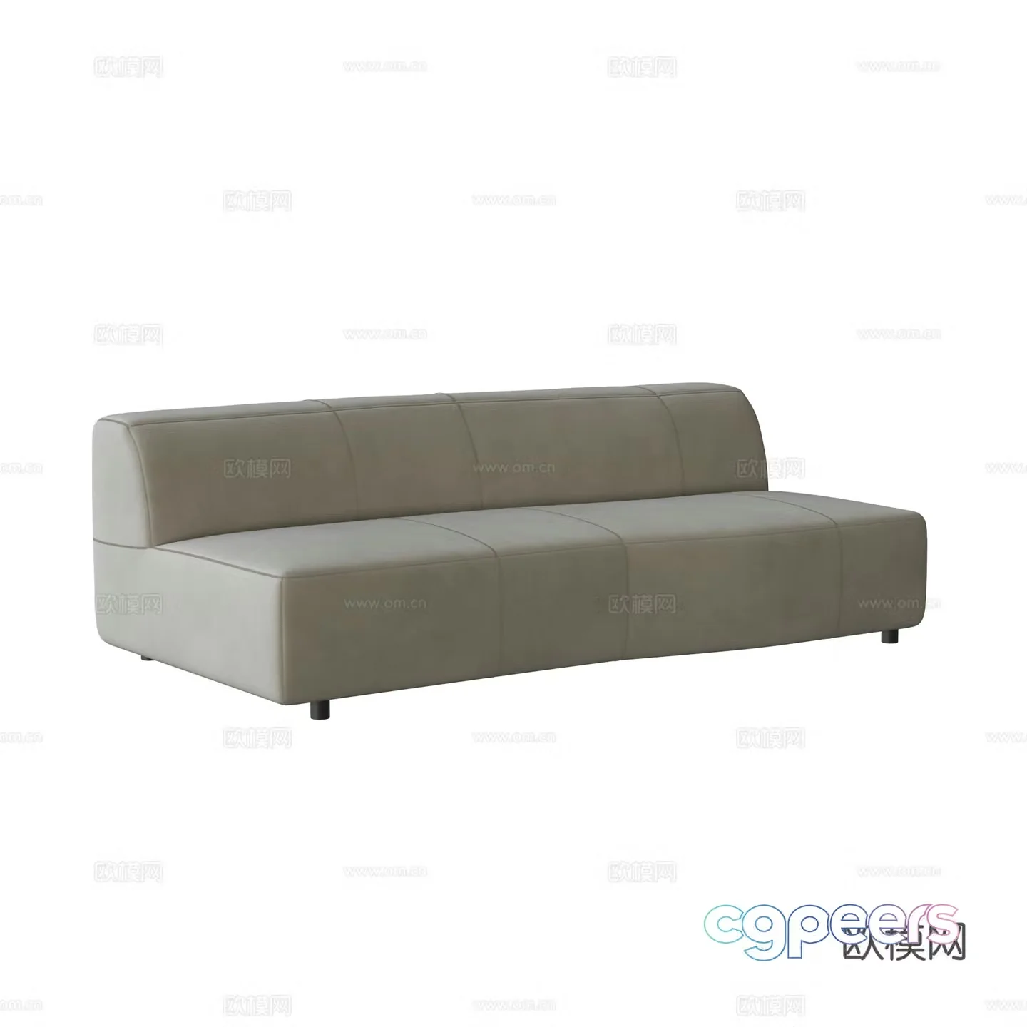 Modern sofa 3d model