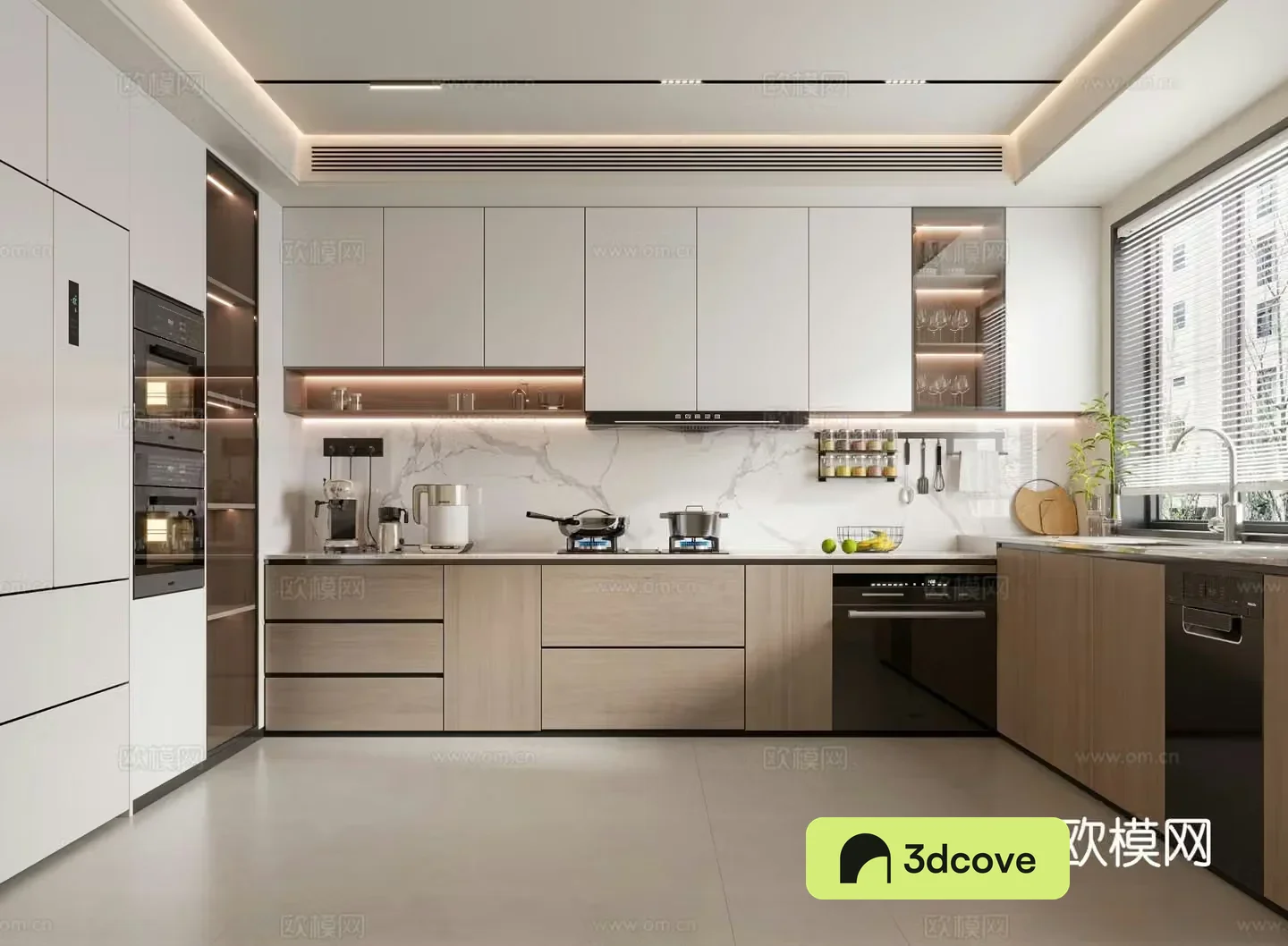 Modern kitchen cabinet