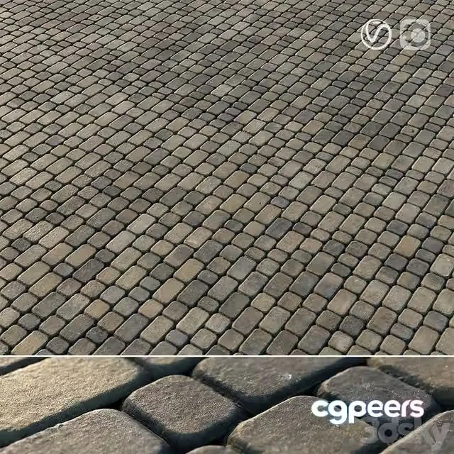 3ds Max Free – Paving slabs 03