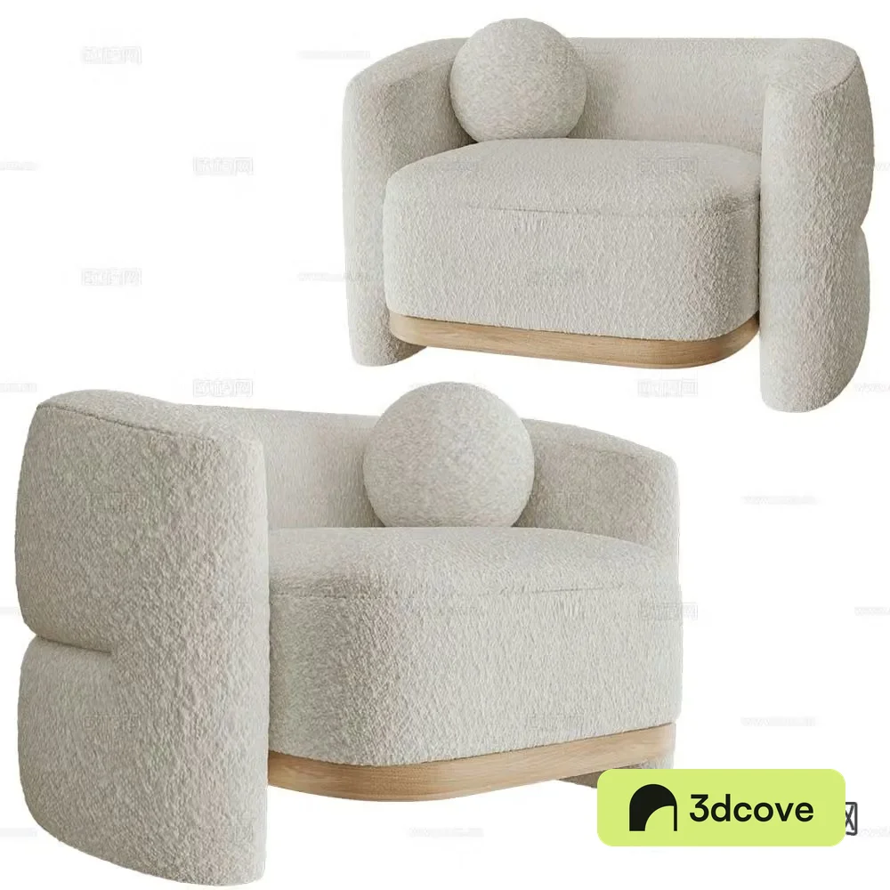 Modernature single sofa